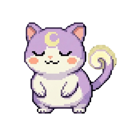 Luna gentle mascot